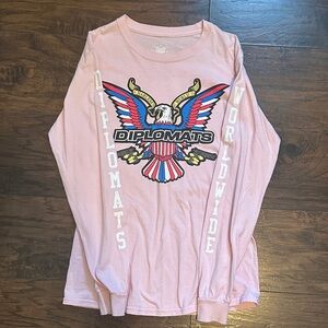 Diplomats Worldwide Pink Longsleeve